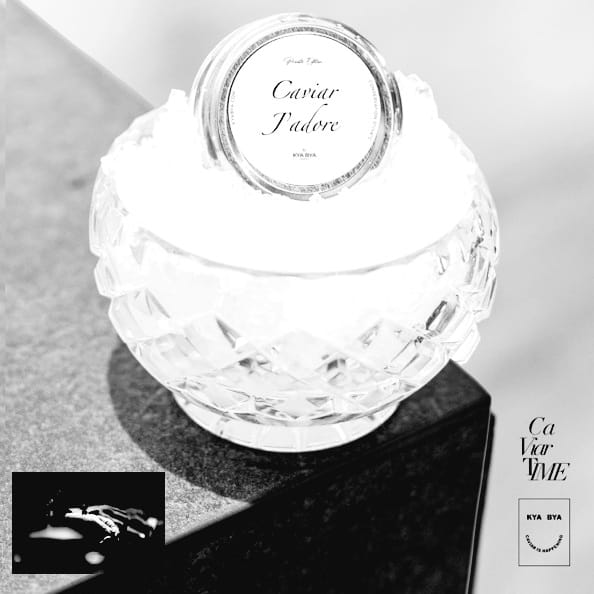 Caviar J'adore presentation