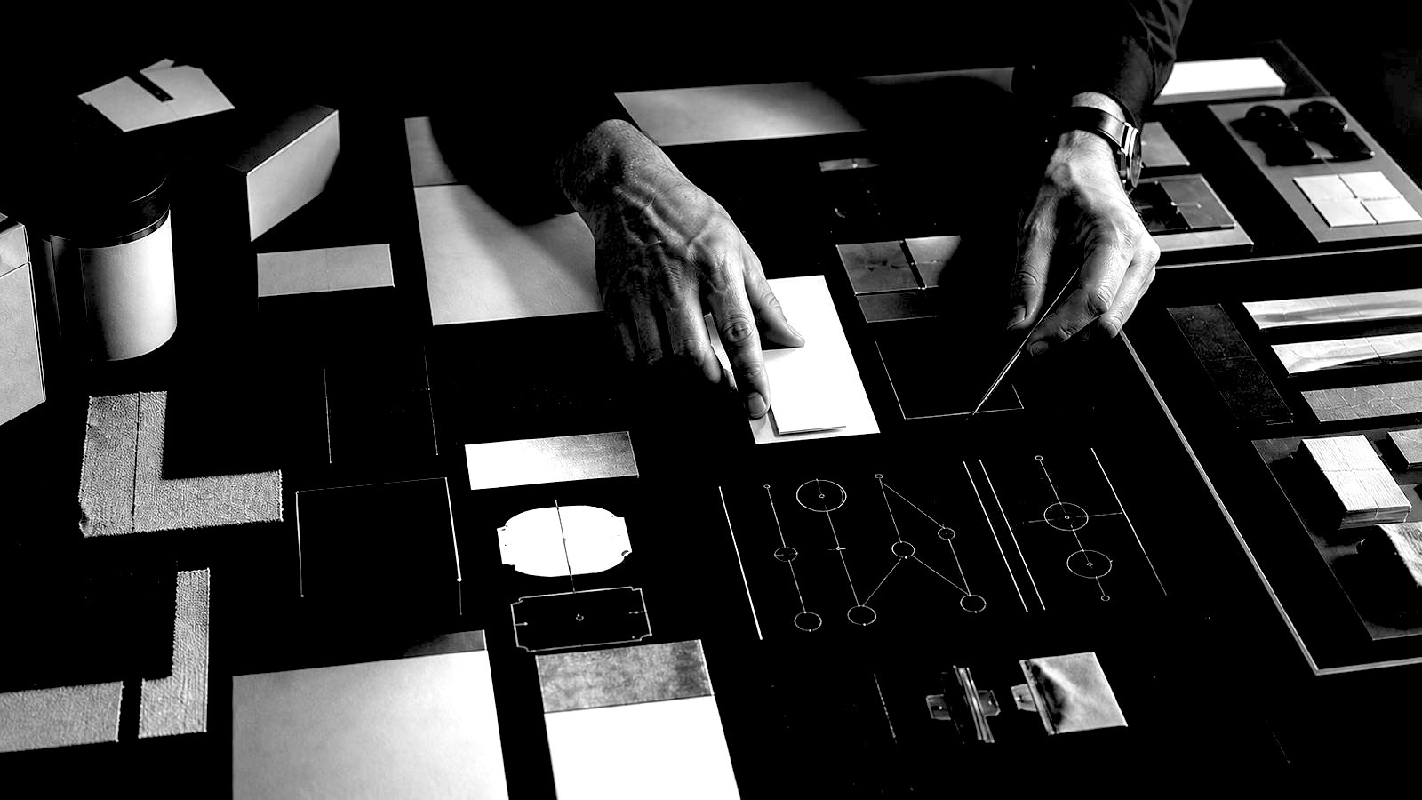 Identity and packaging work in the studio